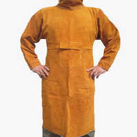 Industrial Leather Apron With Sleeves - Color: Different Available
