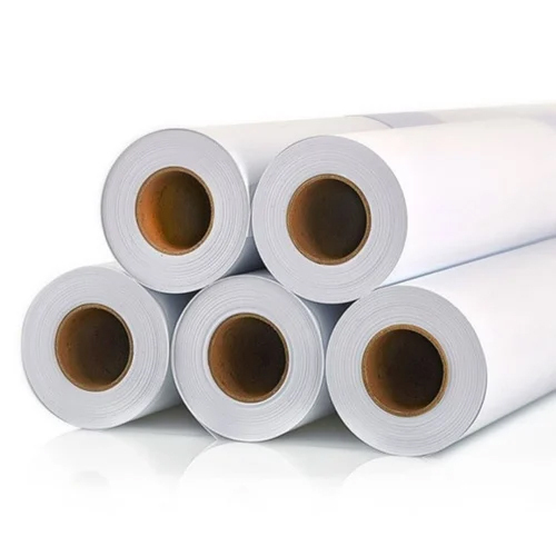 White Pvc Vinyl Roll - Film Length: 50 Meter (M)