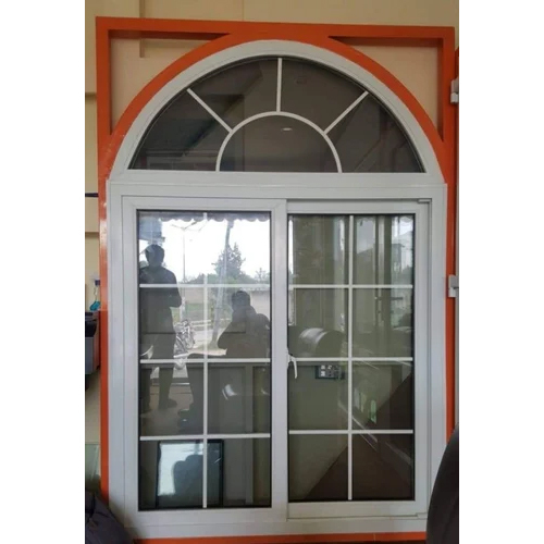 5 Feet Upvc Arched Windows - Color: As Per Availability