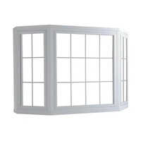 Upvc Sliding Bay Window - Color: As Per Availability