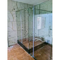 Shower Cubicle Toughened Glass - Pattern: Plain / Printed
