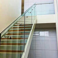 Glass Stair Railing - Feature: Rodent Proof