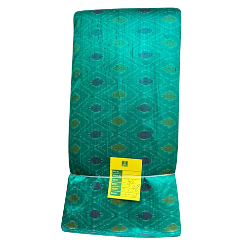 Ikkat Raw Silk Fabric - Color: Different Available