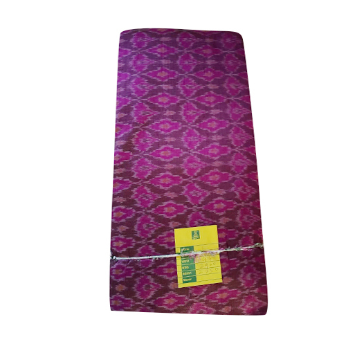 Ikkat Raw Silk Dupion Fabric - Color: Different Available