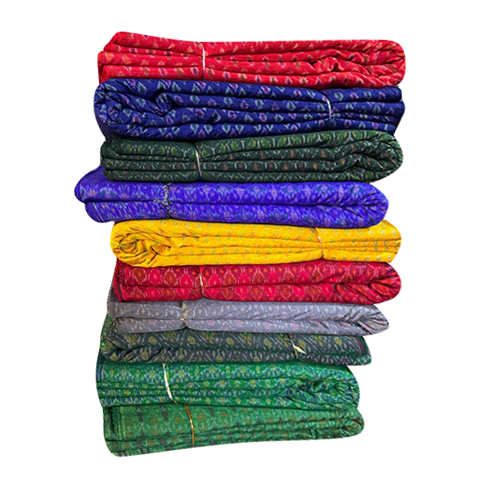 44 Ikkat Raw Silk Dupion Fabric