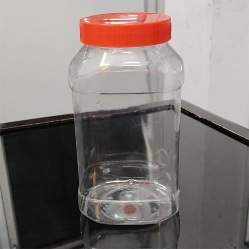 1.5 ltr 83mm Pet Jar Flat Square Shape