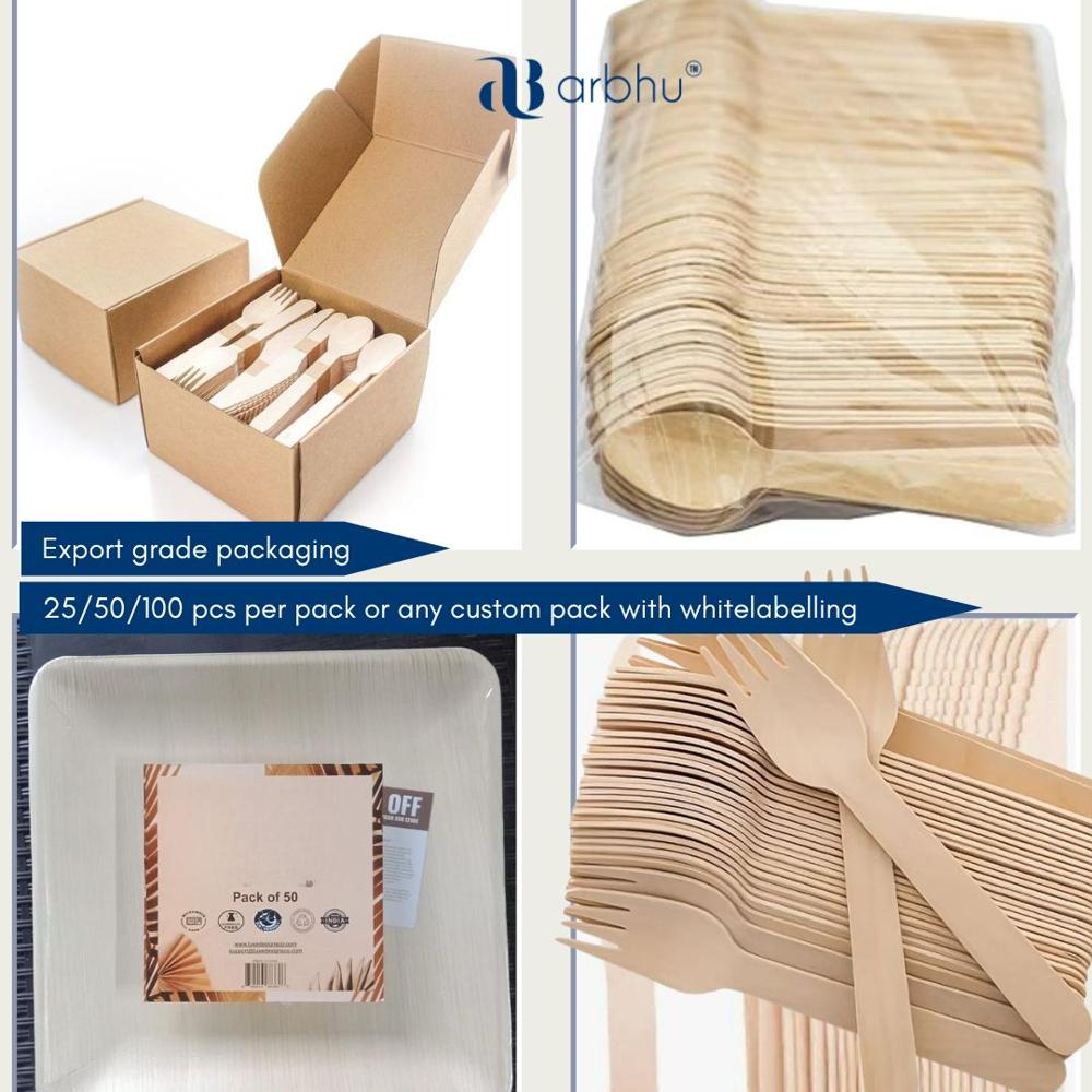 160 Mm Birchwood Fork - Color: Brown