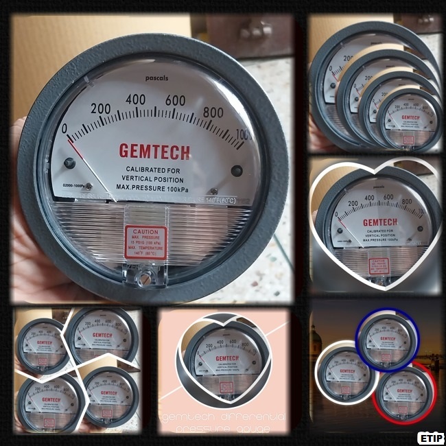 Differential Pressure Gauge Gemtech Instrument In Bawal Industrial Area Haryana - Accuracy: A 2% (-Ha Model A 1) Of Fs (A 3% (-Ha A 1.5%) On -0