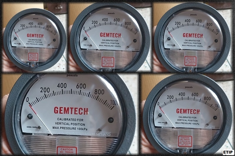 Differential Pressure Gauge Gemtech Instrument In Bawal Industrial Area Haryana - Accuracy: A 2% (-Ha Model A 1) Of Fs (A 3% (-Ha A 1.5%) On -0
