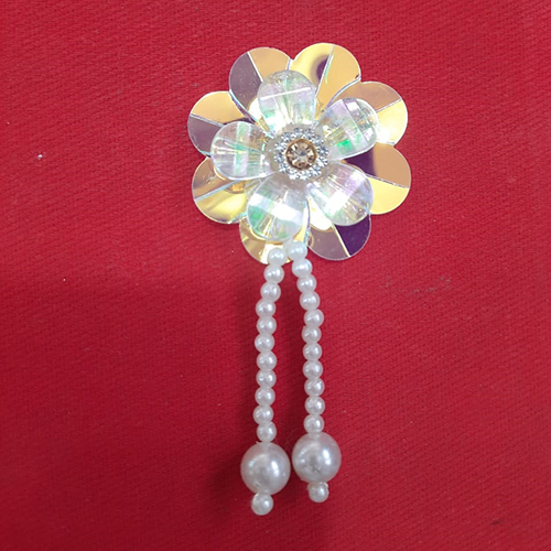 Designer Flower Latkan For Blouse
