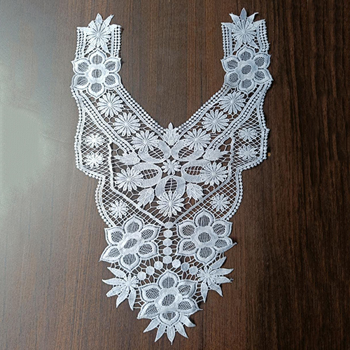 Beautiful Flower Neckline Patch