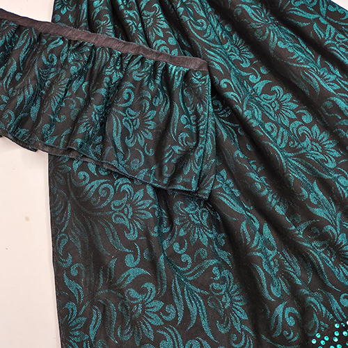 Kids Green Delta Choli