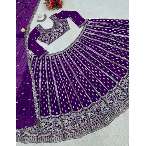 Ladies Georgette Fabric Lehenga Choli