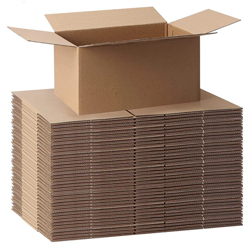 Corrugated Shipping Boxes - Color: Brown