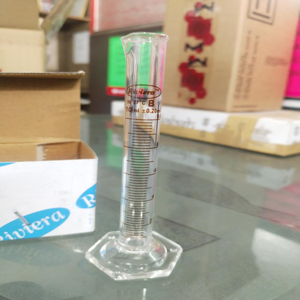 Measuring Cylinder 10ml (Riviera) - Color: Transparent