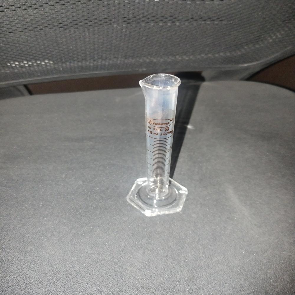 Measuring Cylinder 10ml (Riviera) - Color: Transparent