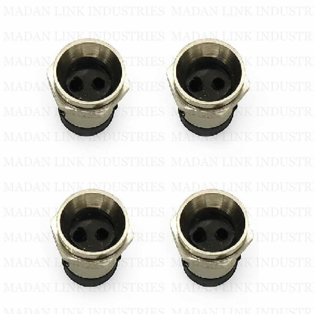 5mm Chrome Metal Silver Covered LED Holder