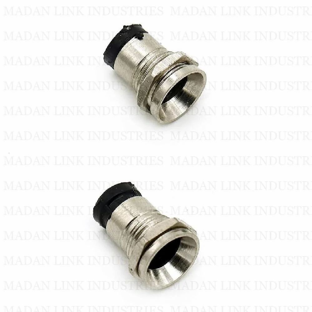 5mm Chrome Metal Silver Covered LED Holder