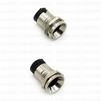 5mm Chrome Metal Silver Covered LED Holder