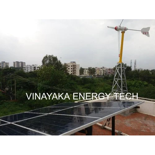 ROOF TOP WIND SOLAR HYBRID SYSTEM