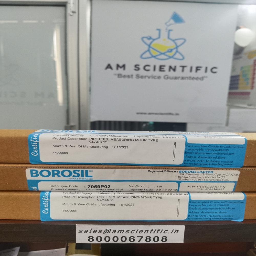 Mohr Pipettes Class A - Color: Transparent