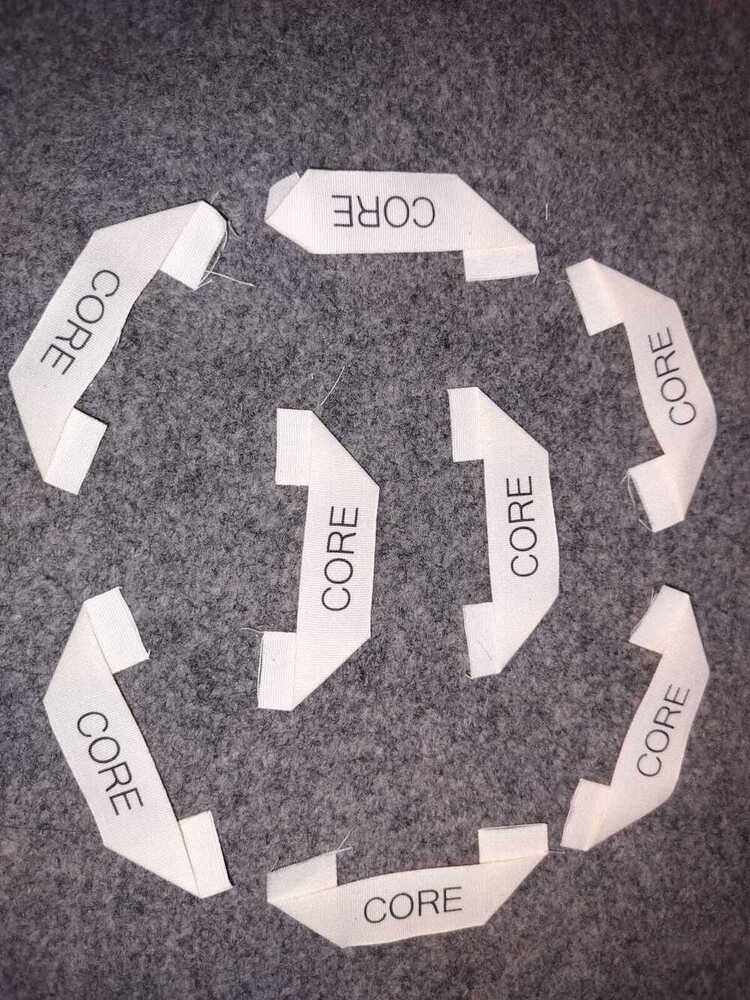 Cotton label Printed