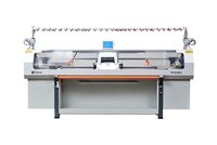 Fully Computerized Sweater Flat Knitting Machine - Color: Grey