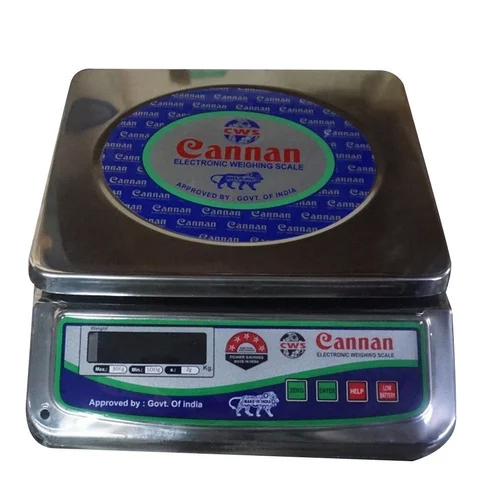 Steel Body Cannan Counter Scale - Accuracy: 100 %