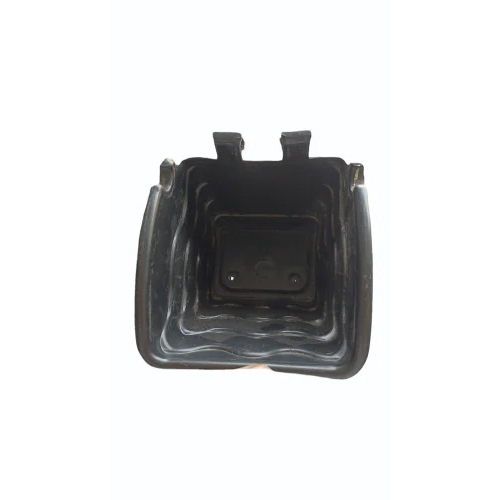 5 Inch Plastic Hook Pot - Color: Black