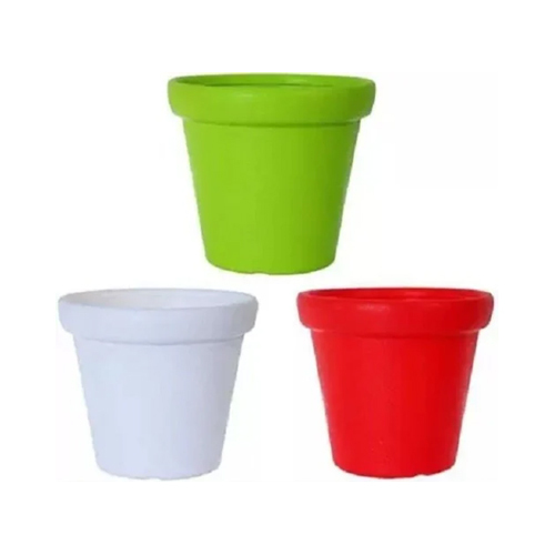 6 Inch Crown Pot - Color: Multi