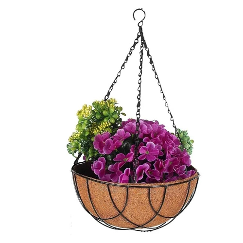 8 Inch Metal Hanging Basket