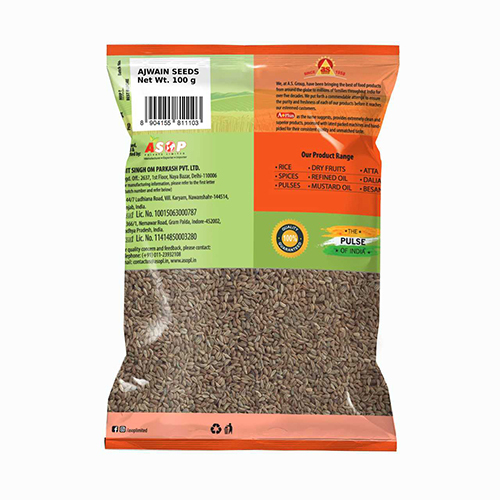 Ajwain Sabut - Color: Brown