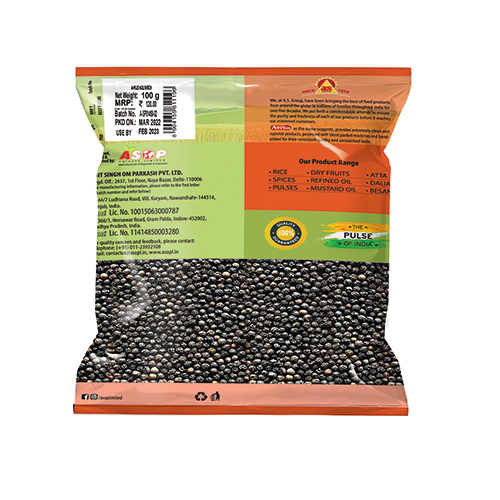 Kali Mirch Sabut - Color: Black