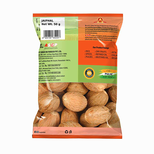 50g Jaiphal - Color: Brown