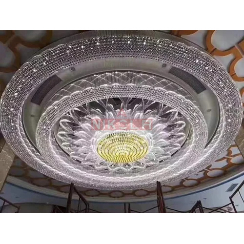 Round Crystal Chandelier