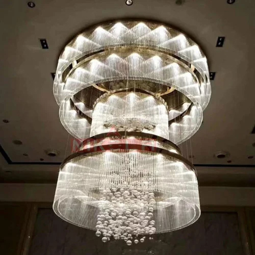 Round Shape Crystal Chandelier