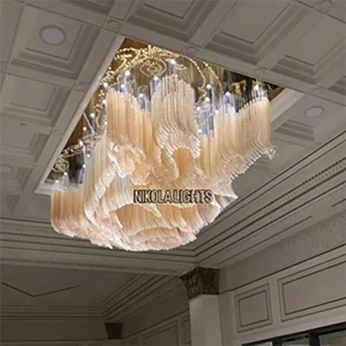 Glass Crystal Chandelier