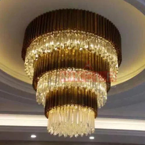 Brown Crystal Chandelier