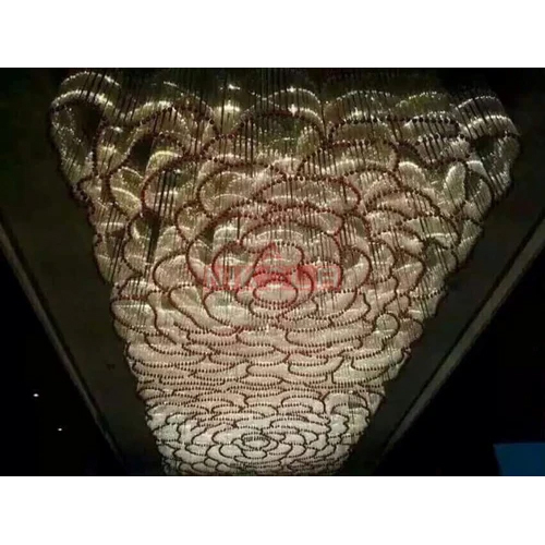 Brown Roof Mounted LED Chandelier