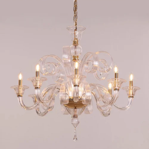 Glass Chandelier