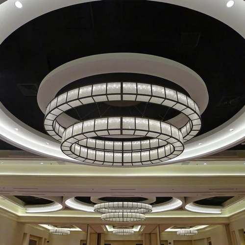 Large Ring Chandelier