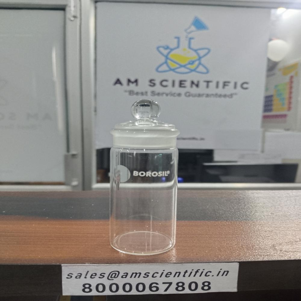 Weighing Bottles With I/c Glass Lid - Color: Transparent