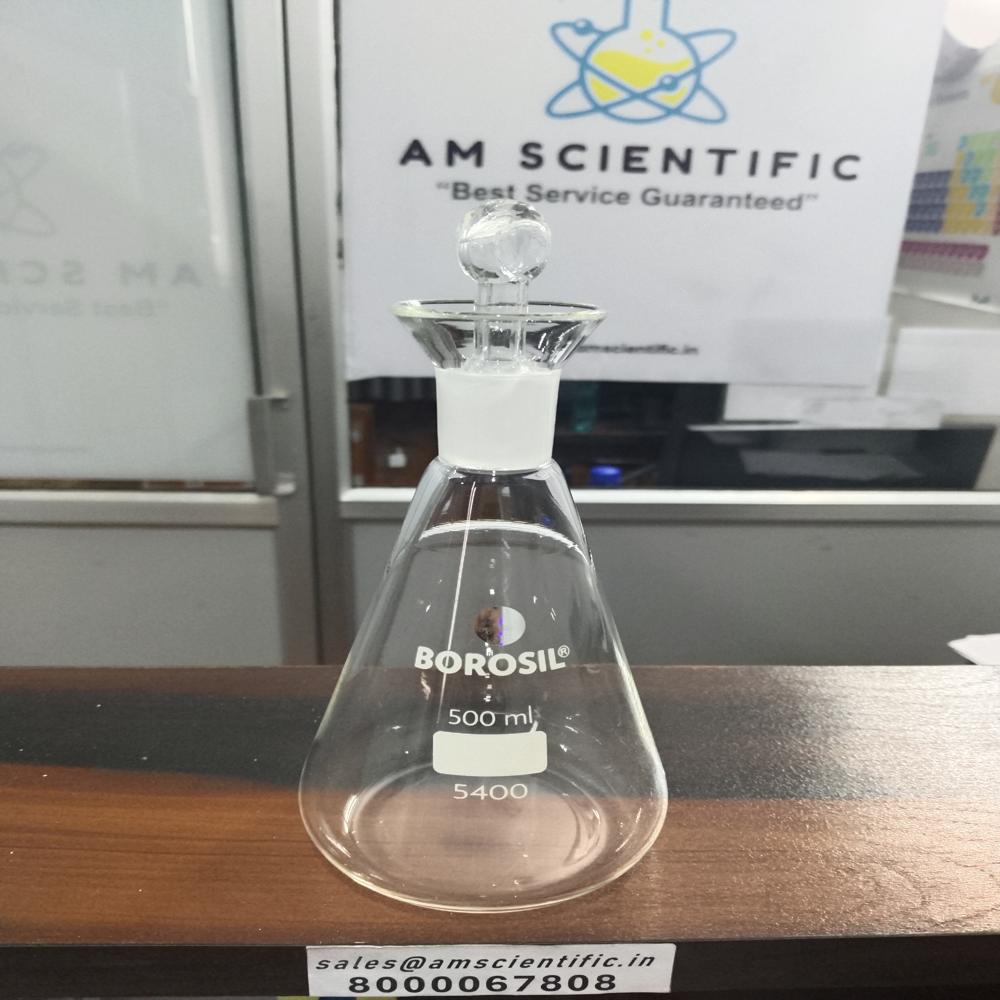  Iodine Flask With IC Glass Stopper 500ml