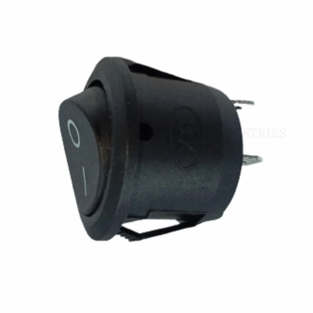 Rs13 Black 2 Pin On-off 105 Rocker
