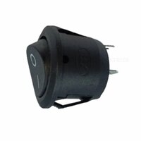 Rs13 Black 2 Pin On-off 105 Rocker