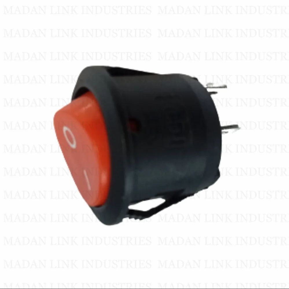  Rocker switch red 2 pin on off 