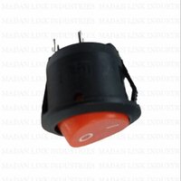 Rs13 Red 2 Pin On-off Rocker