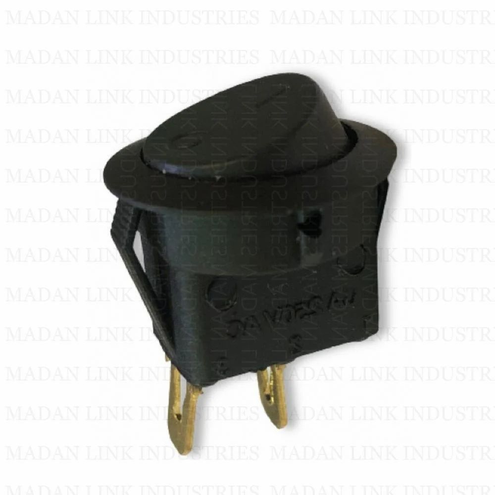 Rs13 Black 2 Pin On-off Rocker