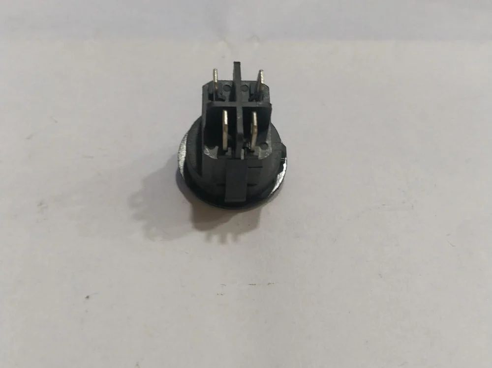  Rocker switch round black 4 pin on off 