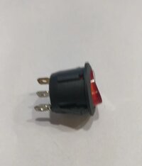 RS 13 RED LIGHT 3 PIN ON-OFF
